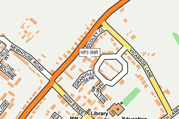 HP3 0NR map - OS OpenMap – Local (Ordnance Survey) HP3 0NR map - OS OpenMap – Local (Ordnance Survey)