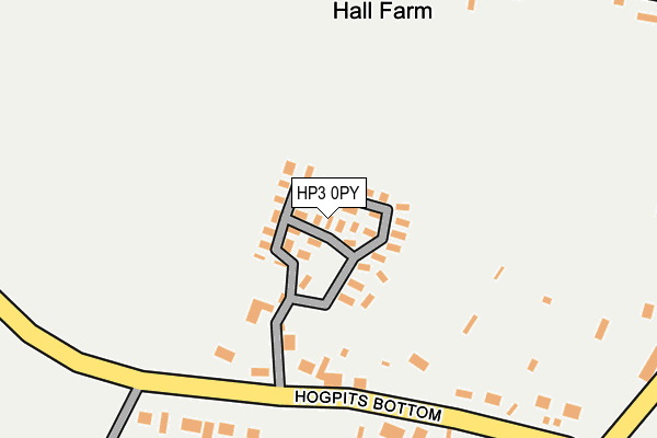 HP3 0PY map - OS OpenMap – Local (Ordnance Survey) HP3 0PY map - OS OpenMap – Local (Ordnance Survey)