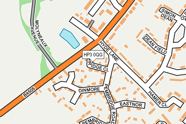 HP3 0QG map - OS OpenMap – Local (Ordnance Survey) HP3 0QG map - OS OpenMap – Local (Ordnance Survey)