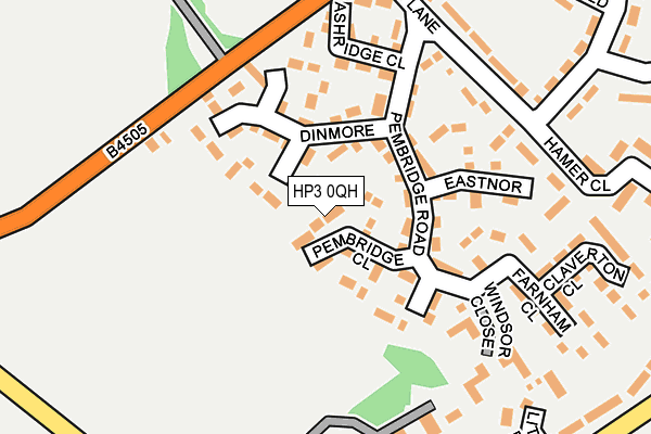 HP3 0QH map - OS OpenMap – Local (Ordnance Survey) HP3 0QH map - OS OpenMap – Local (Ordnance Survey)