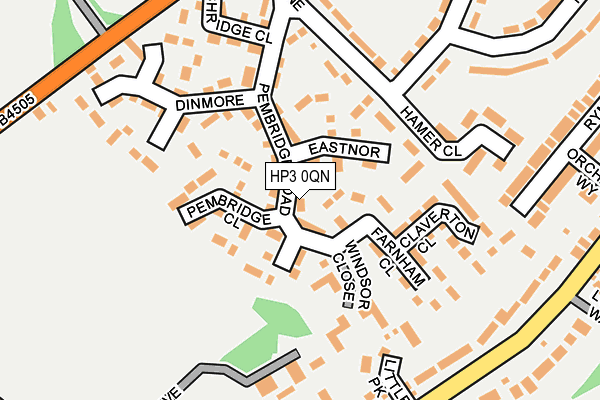 HP3 0QN map - OS OpenMap – Local (Ordnance Survey)