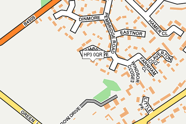 HP3 0QR map - OS OpenMap – Local (Ordnance Survey) HP3 0QR map - OS OpenMap – Local (Ordnance Survey)