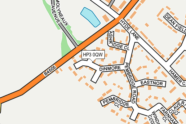 HP3 0QW map - OS OpenMap – Local (Ordnance Survey) HP3 0QW map - OS OpenMap – Local (Ordnance Survey)