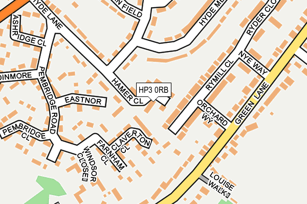 HP3 0RB map - OS OpenMap – Local (Ordnance Survey) HP3 0RB map - OS OpenMap – Local (Ordnance Survey)