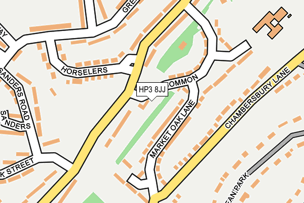 HP3 8JJ map - OS OpenMap – Local (Ordnance Survey) HP3 8JJ map - OS OpenMap – Local (Ordnance Survey)