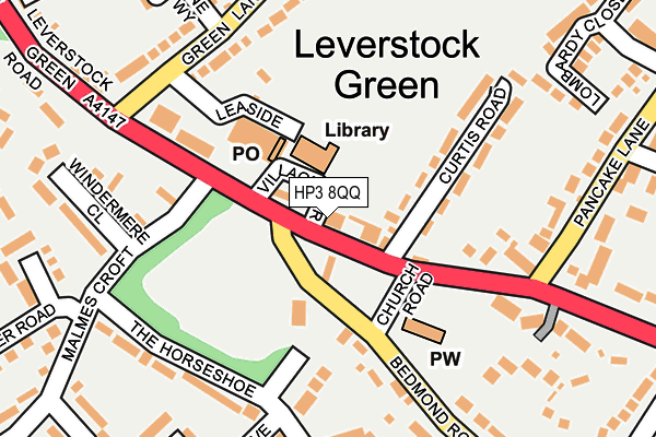 HP3 8QQ map - OS OpenMap – Local (Ordnance Survey) HP3 8QQ map - OS OpenMap – Local (Ordnance Survey)