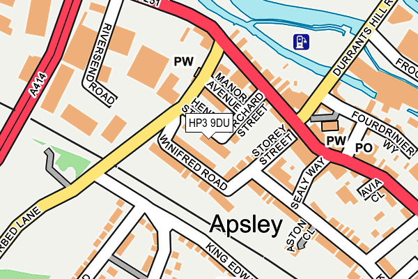 HP3 9DU map - OS OpenMap – Local (Ordnance Survey) HP3 9DU map - OS OpenMap – Local (Ordnance Survey)