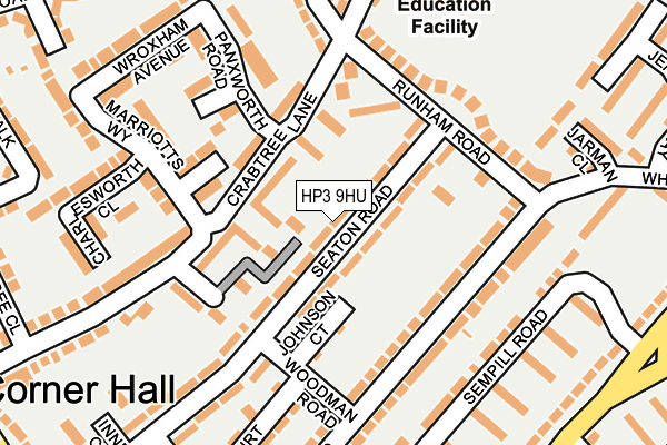 HP3 9HU map - OS OpenMap – Local (Ordnance Survey) HP3 9HU map - OS OpenMap – Local (Ordnance Survey)