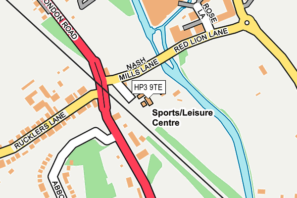 HP3 9TE map - OS OpenMap – Local (Ordnance Survey) HP3 9TE map - OS OpenMap – Local (Ordnance Survey)