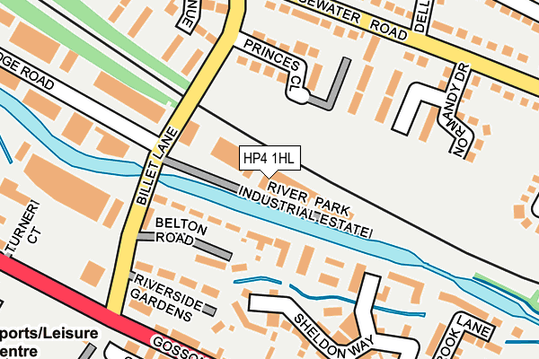 HP4 1HL map - OS OpenMap – Local (Ordnance Survey) HP4 1HL map - OS OpenMap – Local (Ordnance Survey)