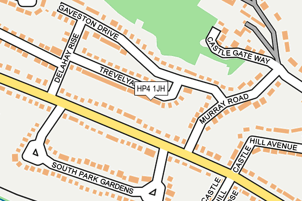 HP4 1JH map - OS OpenMap – Local (Ordnance Survey)