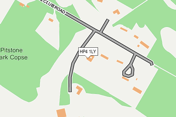 HP4 1LY map - OS OpenMap – Local (Ordnance Survey) HP4 1LY map - OS OpenMap – Local (Ordnance Survey)