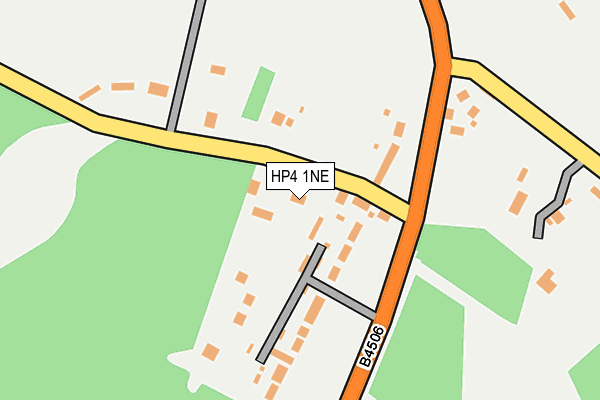 HP4 1NE map - OS OpenMap – Local (Ordnance Survey) HP4 1NE map - OS OpenMap – Local (Ordnance Survey)