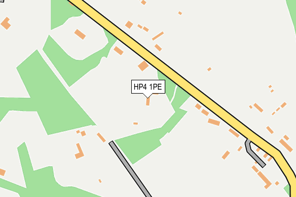 HP4 1PE map - OS OpenMap – Local (Ordnance Survey) HP4 1PE map - OS OpenMap – Local (Ordnance Survey)