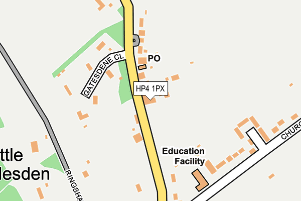 HP4 1PX map - OS OpenMap – Local (Ordnance Survey) HP4 1PX map - OS OpenMap – Local (Ordnance Survey)