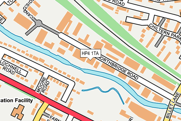 HP4 1TA map - OS OpenMap – Local (Ordnance Survey) HP4 1TA map - OS OpenMap – Local (Ordnance Survey)