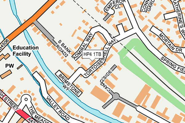HP4 1TB map - OS OpenMap – Local (Ordnance Survey) HP4 1TB map - OS OpenMap – Local (Ordnance Survey)