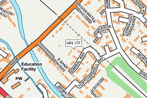 HP4 1TF map - OS OpenMap – Local (Ordnance Survey) HP4 1TF map - OS OpenMap – Local (Ordnance Survey)