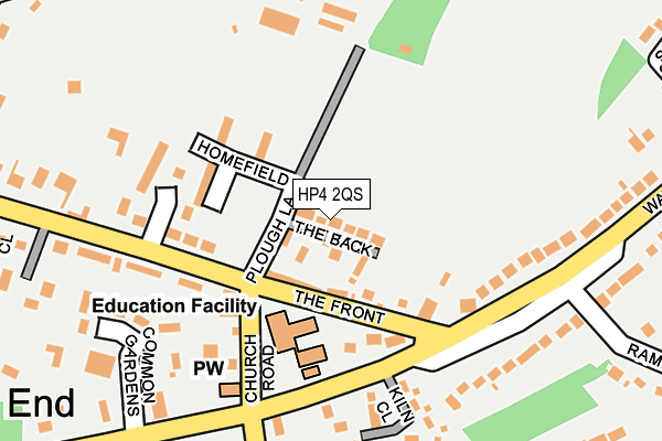 HP4 2QS map - OS OpenMap – Local (Ordnance Survey) HP4 2QS map - OS OpenMap – Local (Ordnance Survey)
