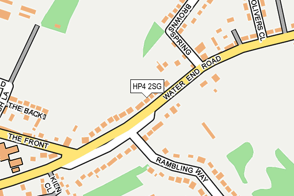 HP4 2SG map - OS OpenMap – Local (Ordnance Survey) HP4 2SG map - OS OpenMap – Local (Ordnance Survey)