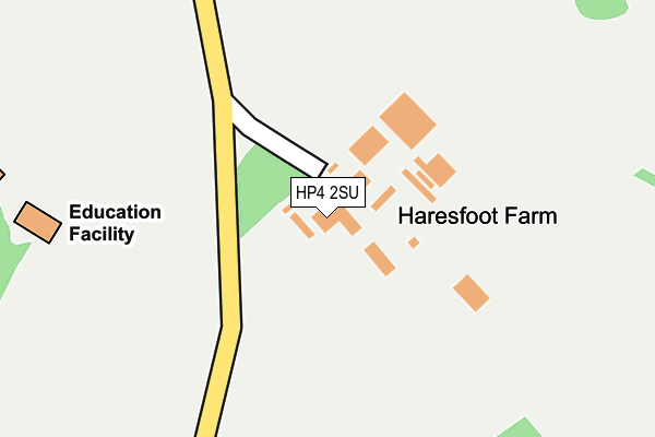 HP4 2SU map - OS OpenMap – Local (Ordnance Survey) HP4 2SU map - OS OpenMap – Local (Ordnance Survey)