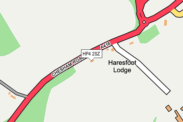 HP4 2SZ map - OS OpenMap – Local (Ordnance Survey) HP4 2SZ map - OS OpenMap – Local (Ordnance Survey)