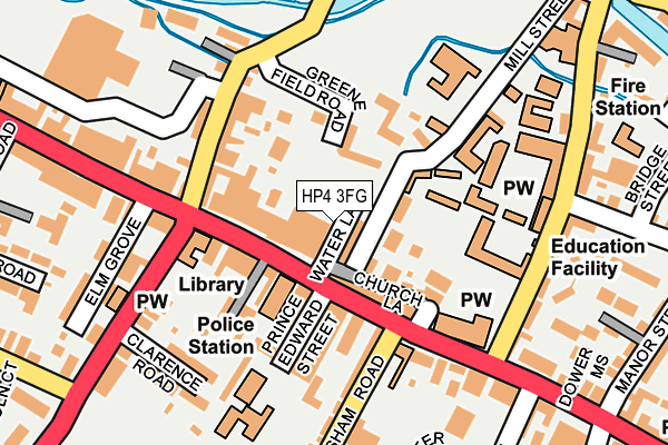 HP4 3FG map - OS OpenMap – Local (Ordnance Survey) HP4 3FG map - OS OpenMap – Local (Ordnance Survey)