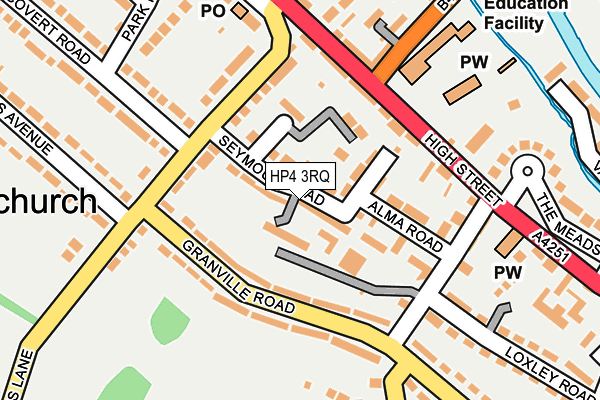 HP4 3RQ map - OS OpenMap – Local (Ordnance Survey) HP4 3RQ map - OS OpenMap – Local (Ordnance Survey)