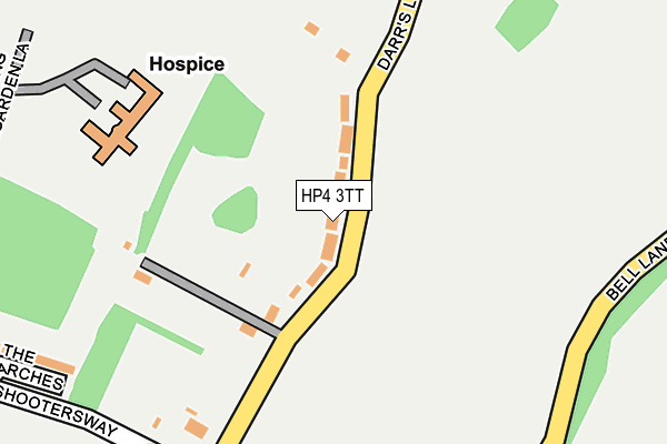 HP4 3TT map - OS OpenMap – Local (Ordnance Survey) HP4 3TT map - OS OpenMap – Local (Ordnance Survey)