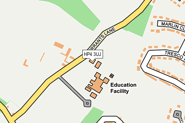 HP4 3UJ map - OS OpenMap – Local (Ordnance Survey) HP4 3UJ map - OS OpenMap – Local (Ordnance Survey)