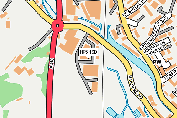 HP5 1SD map - OS OpenMap – Local (Ordnance Survey) HP5 1SD map - OS OpenMap – Local (Ordnance Survey)