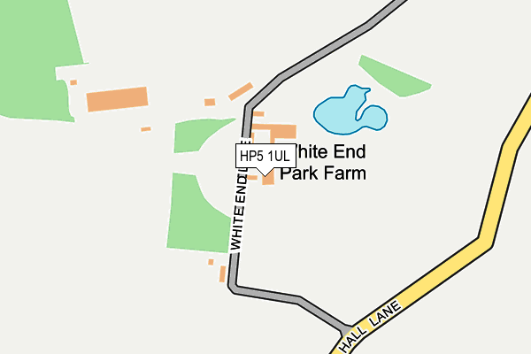 HP5 1UL map - OS OpenMap – Local (Ordnance Survey) HP5 1UL map - OS OpenMap – Local (Ordnance Survey)