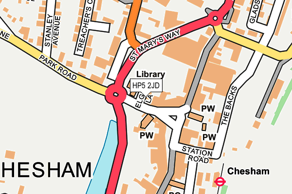 HP5 2JD map - OS OpenMap – Local (Ordnance Survey) HP5 2JD map - OS OpenMap – Local (Ordnance Survey)
