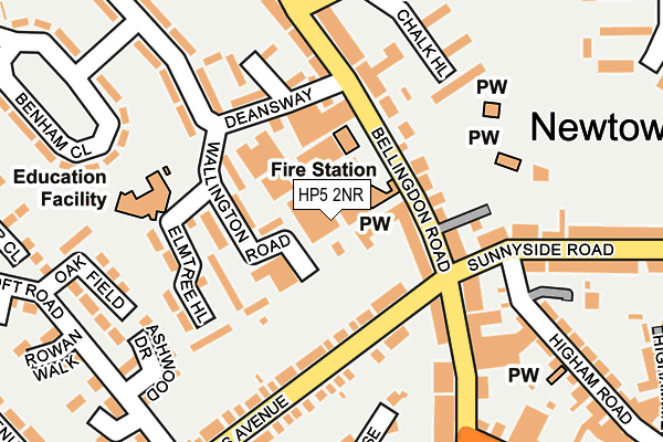 HP5 2NR map - OS OpenMap – Local (Ordnance Survey) HP5 2NR map - OS OpenMap – Local (Ordnance Survey)