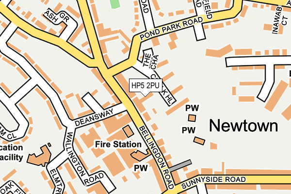 HP5 2PU map - OS OpenMap – Local (Ordnance Survey) HP5 2PU map - OS OpenMap – Local (Ordnance Survey)