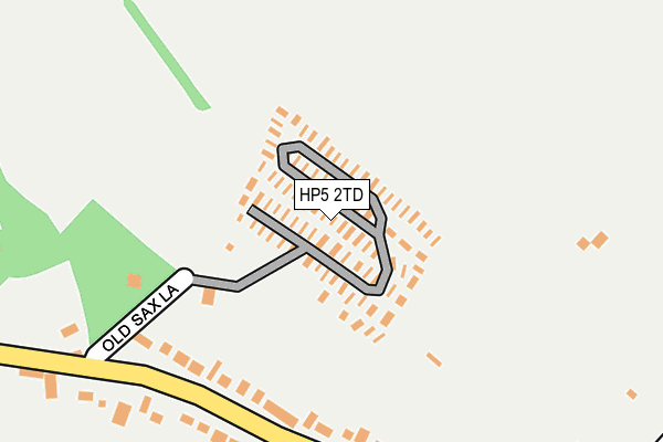HP5 2TD map - OS OpenMap – Local (Ordnance Survey) HP5 2TD map - OS OpenMap – Local (Ordnance Survey)