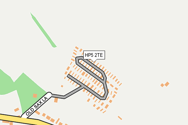 HP5 2TE map - OS OpenMap – Local (Ordnance Survey) HP5 2TE map - OS OpenMap – Local (Ordnance Survey)