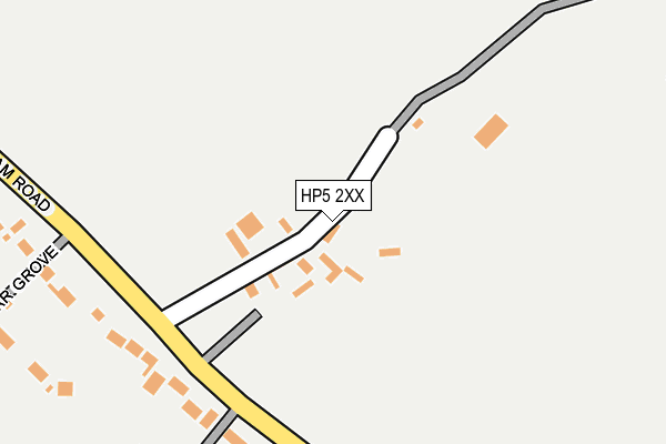 HP5 2XX map - OS OpenMap – Local (Ordnance Survey) HP5 2XX map - OS OpenMap – Local (Ordnance Survey)