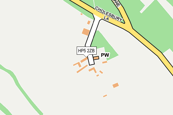 HP5 2ZB map - OS OpenMap – Local (Ordnance Survey) HP5 2ZB map - OS OpenMap – Local (Ordnance Survey)