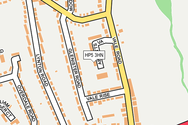 HP5 3HN map - OS OpenMap – Local (Ordnance Survey) HP5 3HN map - OS OpenMap – Local (Ordnance Survey)