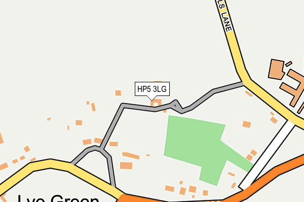 HP5 3LG map - OS OpenMap – Local (Ordnance Survey) HP5 3LG map - OS OpenMap – Local (Ordnance Survey)
