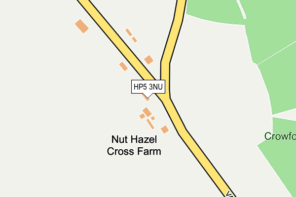 HP5 3NU map - OS OpenMap – Local (Ordnance Survey) HP5 3NU map - OS OpenMap – Local (Ordnance Survey)