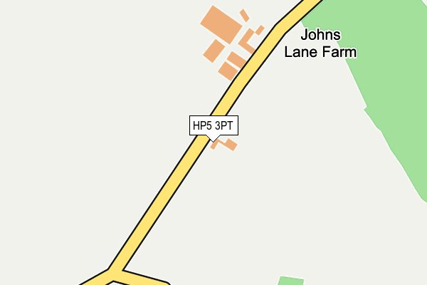 HP5 3PT map - OS OpenMap – Local (Ordnance Survey) HP5 3PT map - OS OpenMap – Local (Ordnance Survey)