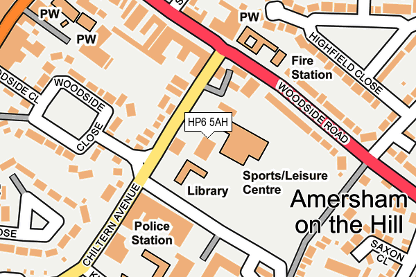 HP6 5AH map - OS OpenMap – Local (Ordnance Survey) HP6 5AH map - OS OpenMap – Local (Ordnance Survey)