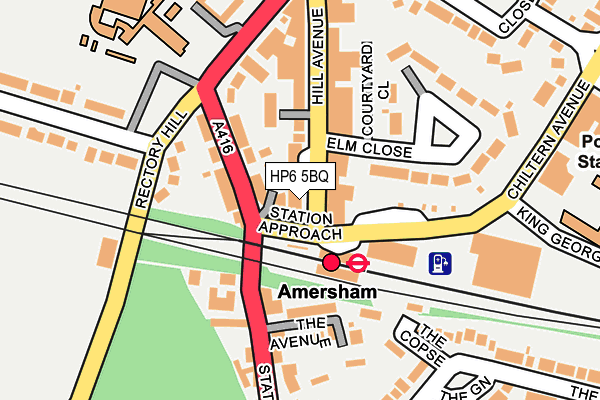 HP6 5BQ map - OS OpenMap – Local (Ordnance Survey) HP6 5BQ map - OS OpenMap – Local (Ordnance Survey)