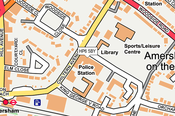 HP6 5BY map - OS OpenMap – Local (Ordnance Survey) HP6 5BY map - OS OpenMap – Local (Ordnance Survey)