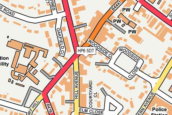 HP6 5DT map - OS OpenMap – Local (Ordnance Survey) HP6 5DT map - OS OpenMap – Local (Ordnance Survey)
