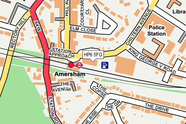 HP6 5FG map - OS OpenMap – Local (Ordnance Survey) HP6 5FG map - OS OpenMap – Local (Ordnance Survey)