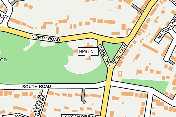 HP6 5ND map - OS OpenMap – Local (Ordnance Survey) HP6 5ND map - OS OpenMap – Local (Ordnance Survey)