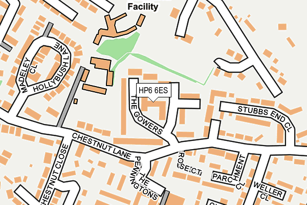 HP6 6ES map - OS OpenMap – Local (Ordnance Survey) HP6 6ES map - OS OpenMap – Local (Ordnance Survey)